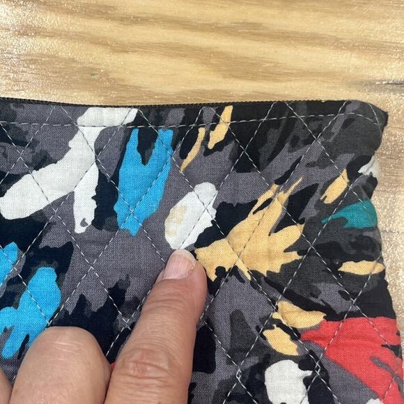 Vera Bradley X- Large Zip TOTE SPLASH FLORAL Shoulder Bag Trolly Slip Carry On - Picture 9 of 16